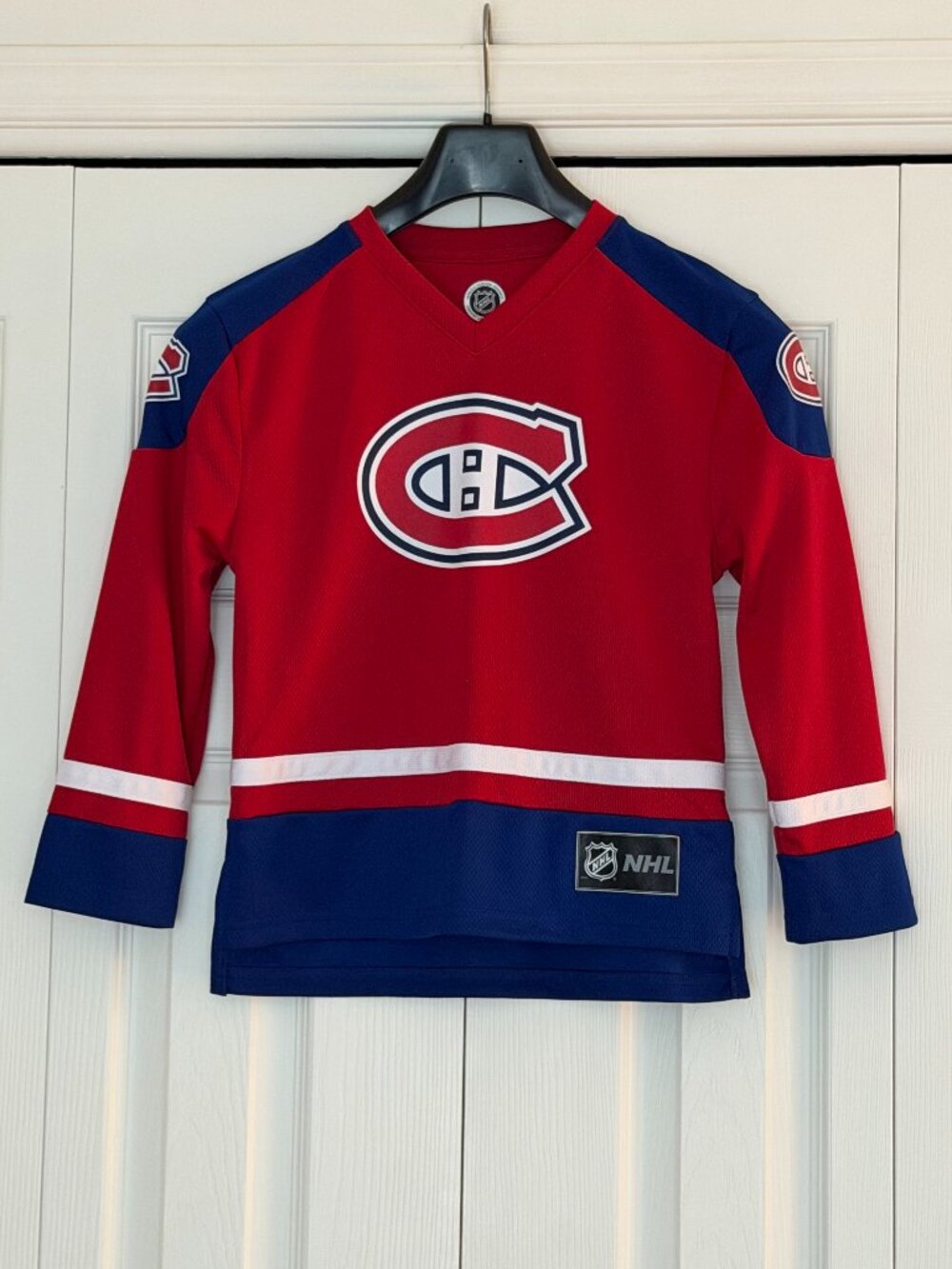 Montreal Canadiens NHL Kids' Hockey Jersey - Junior Size L/XL